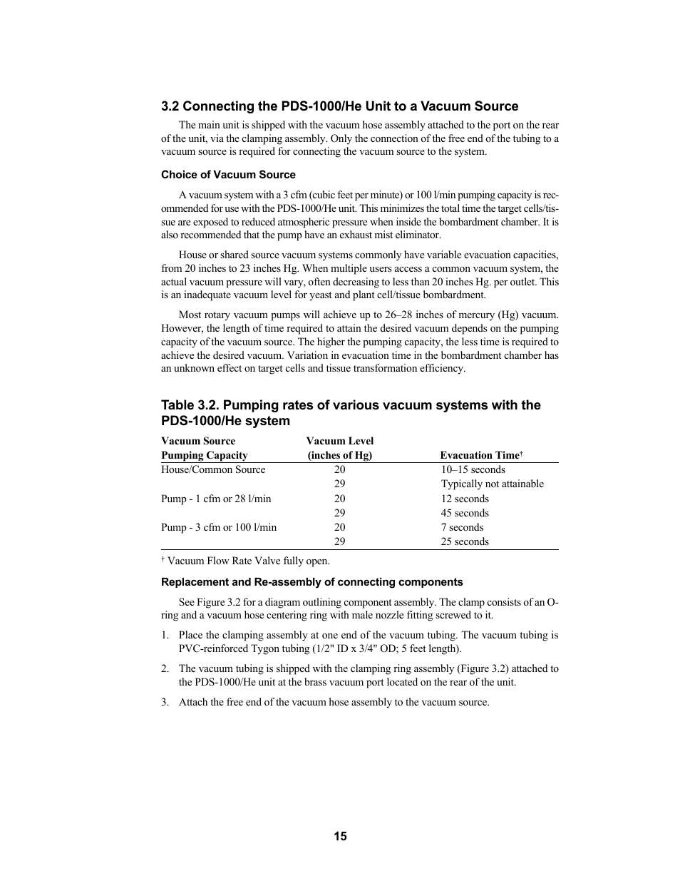 Bio-Rad PDS-1000 / He™ and Hepta™ Systems User Manual | Page 18 / 51