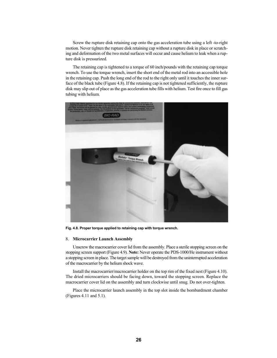 Bio-Rad PDS-1000 / He™ and Hepta™ Systems User Manual | Page 29 / 51