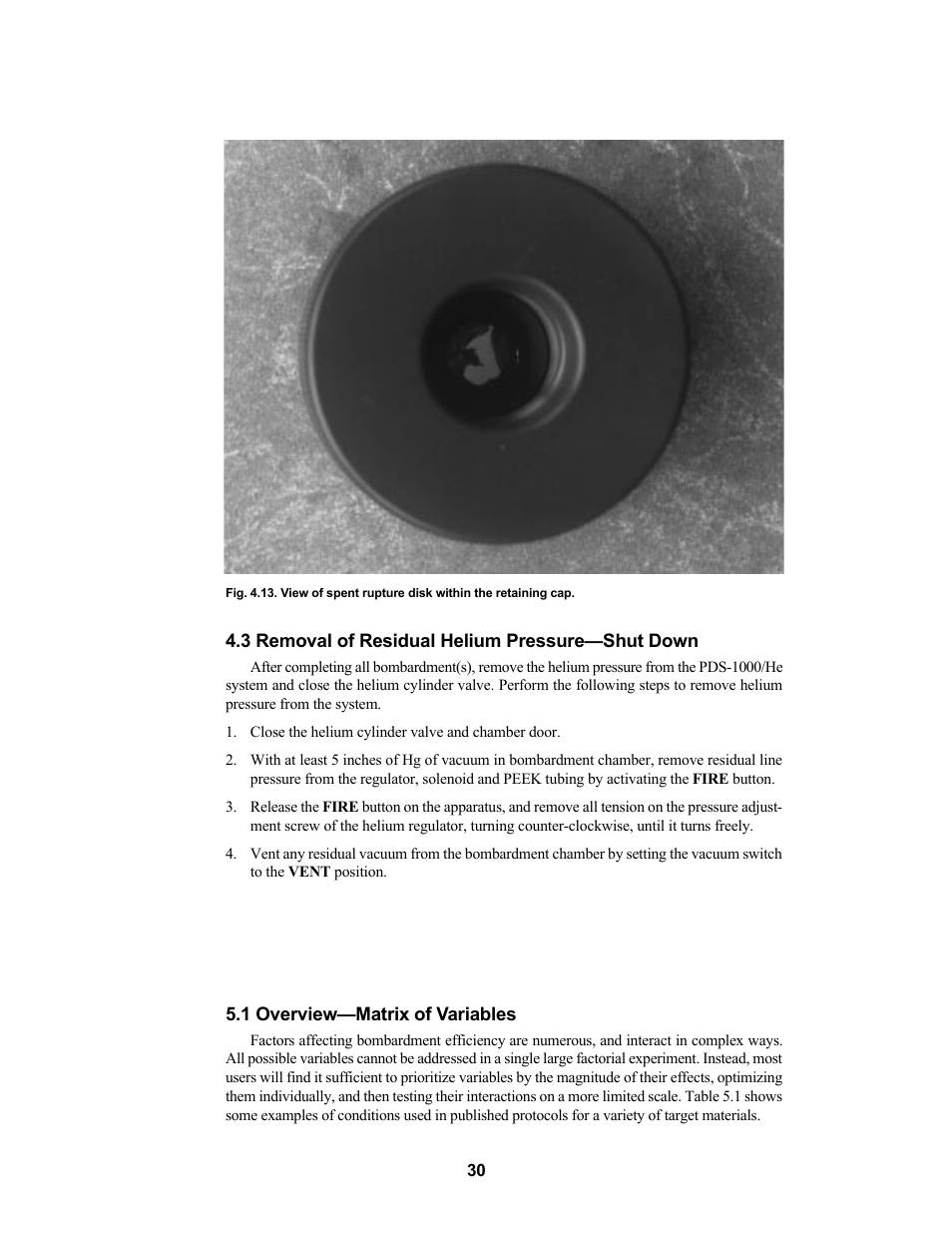 Bio-Rad PDS-1000 / He™ and Hepta™ Systems User Manual | Page 33 / 51