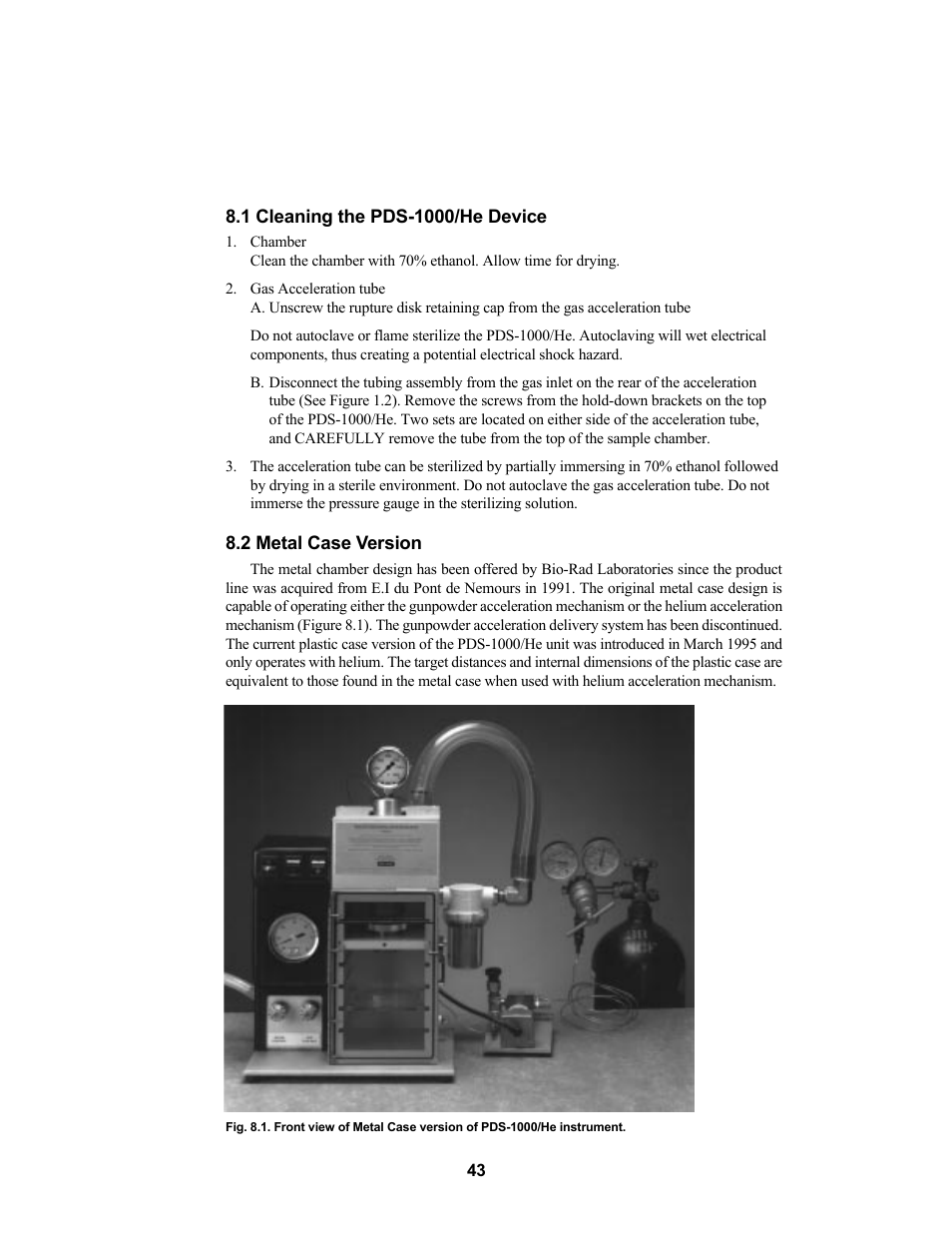 Bio-Rad PDS-1000 / He™ and Hepta™ Systems User Manual | Page 46 / 51