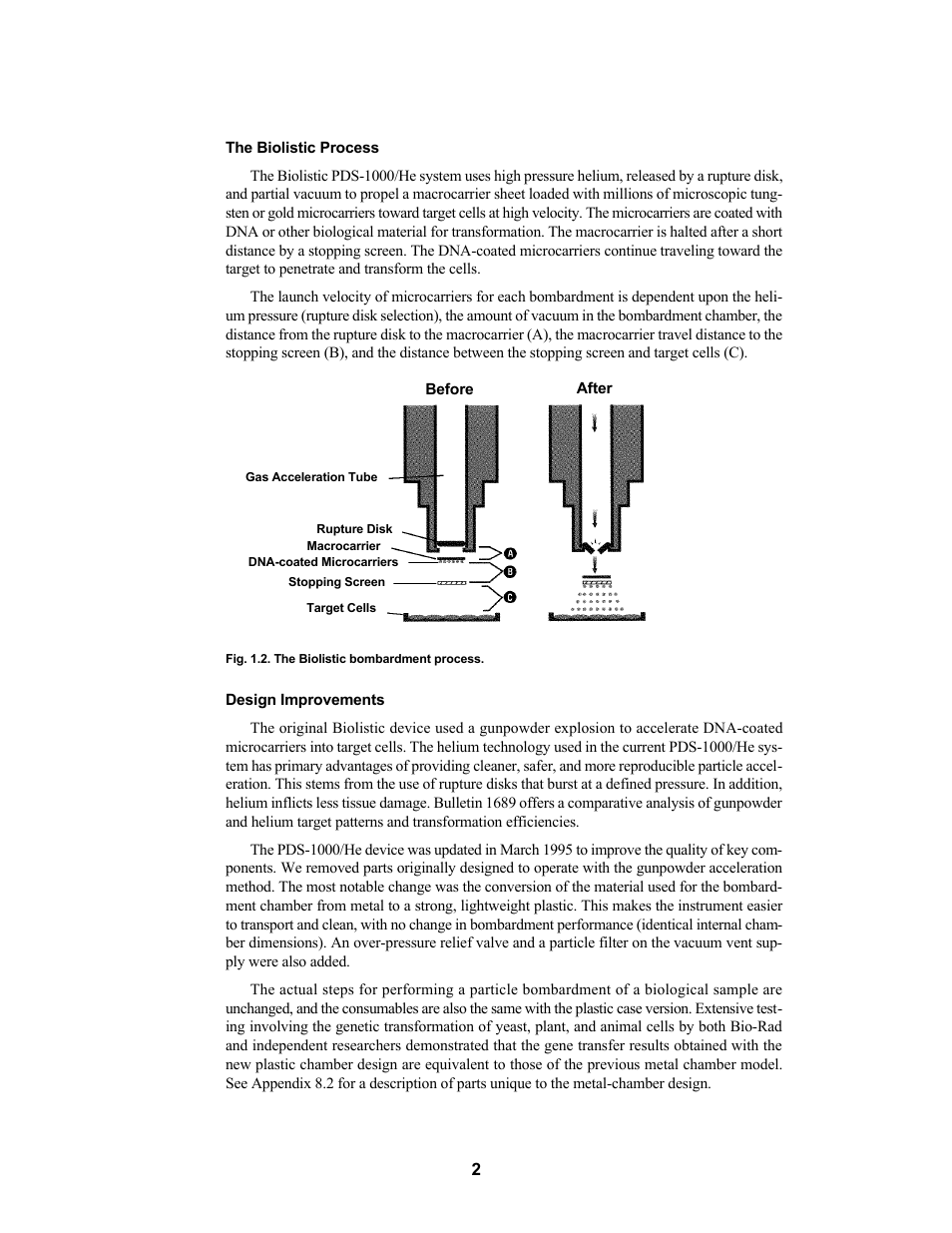 Bio-Rad PDS-1000 / He™ and Hepta™ Systems User Manual | Page 5 / 51