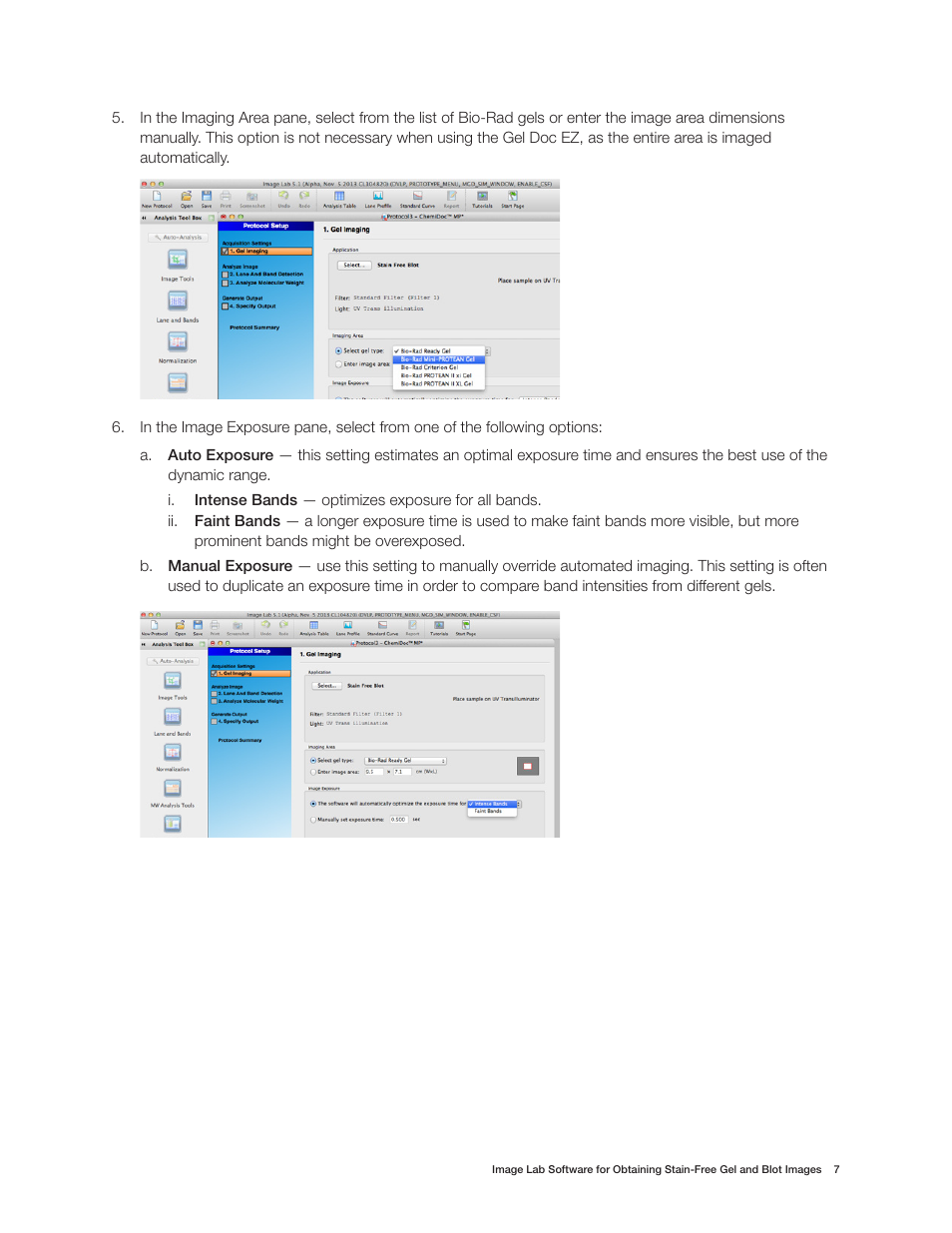 Bio-Rad Gel Doc™ EZ System User Manual | Page 11 / 16