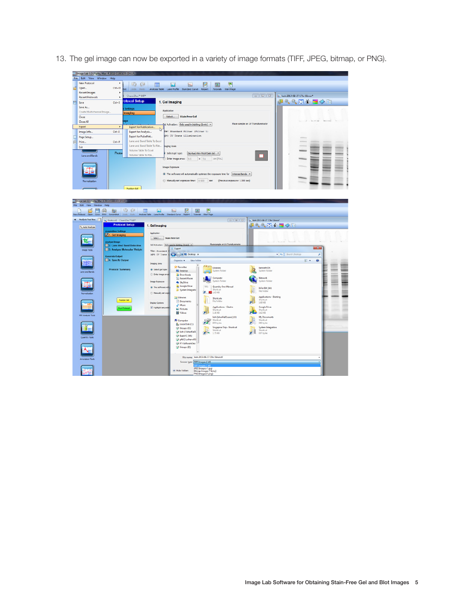 Bio-Rad Gel Doc™ EZ System User Manual | Page 9 / 16