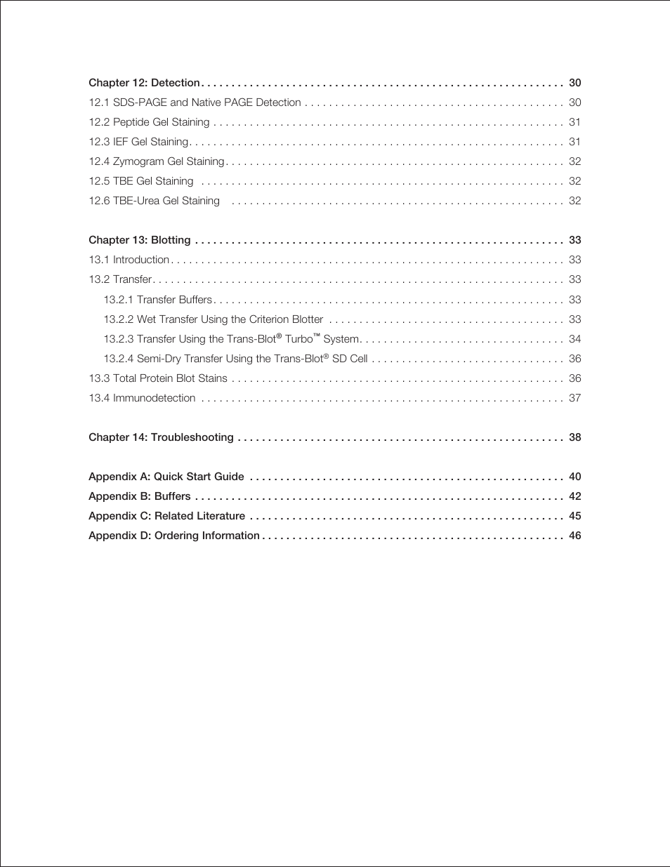 Bio-Rad Criterion™ TBE-Urea Precast Gels User Manual | Page 6 / 60