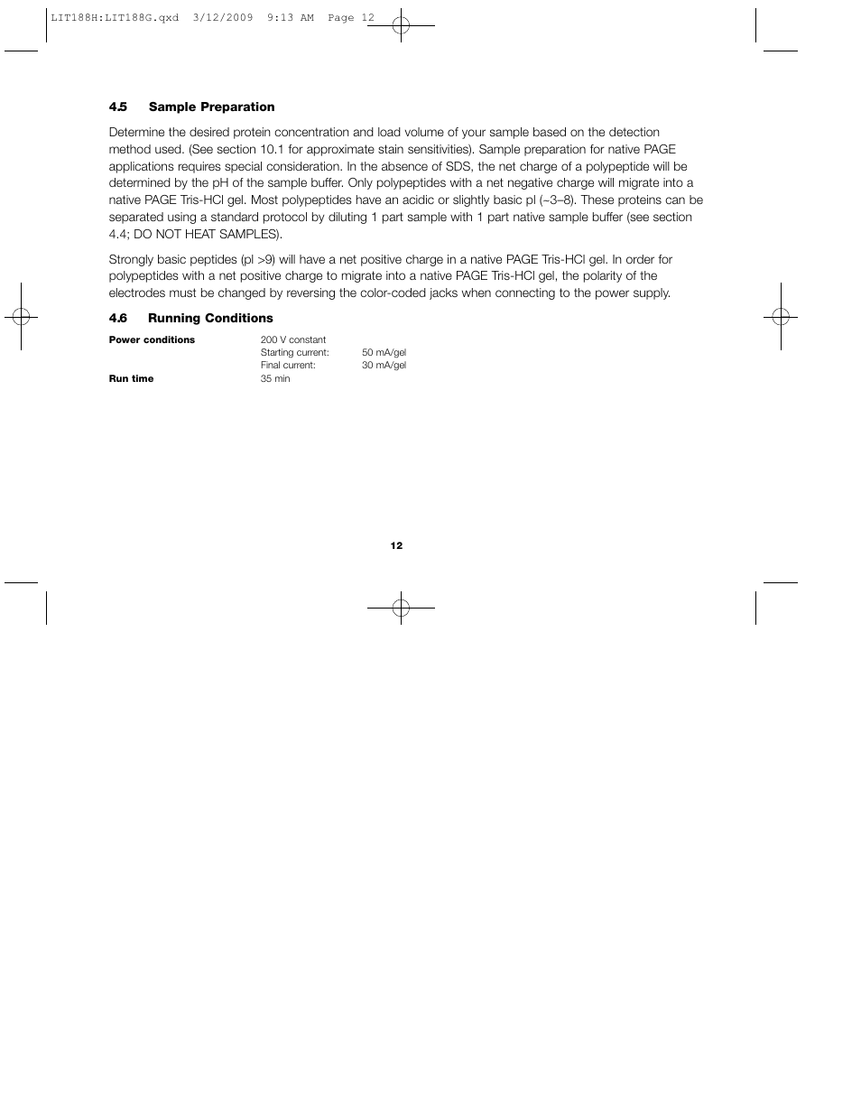 Bio-Rad Ready Gel Precast Gels for 2-D Electrophoresis User Manual | Page 17 / 46