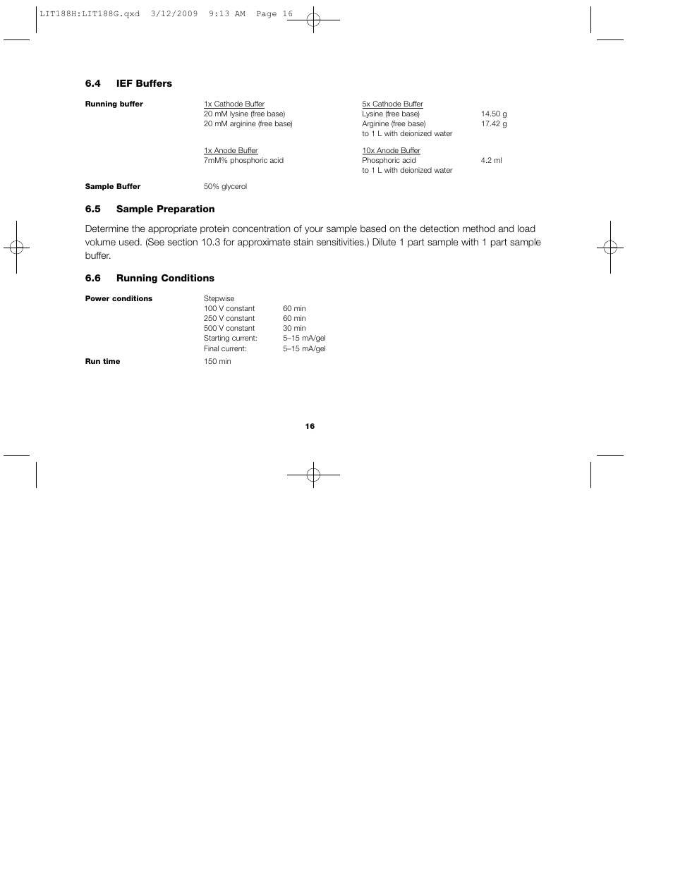 Bio-Rad Ready Gel Precast Gels for 2-D Electrophoresis User Manual | Page 21 / 46