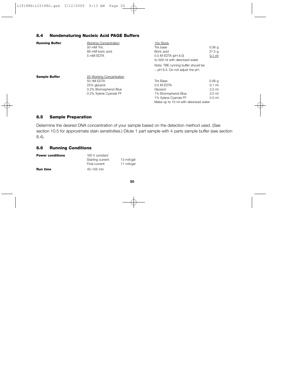 Bio-Rad Ready Gel Precast Gels for 2-D Electrophoresis User Manual | Page 25 / 46