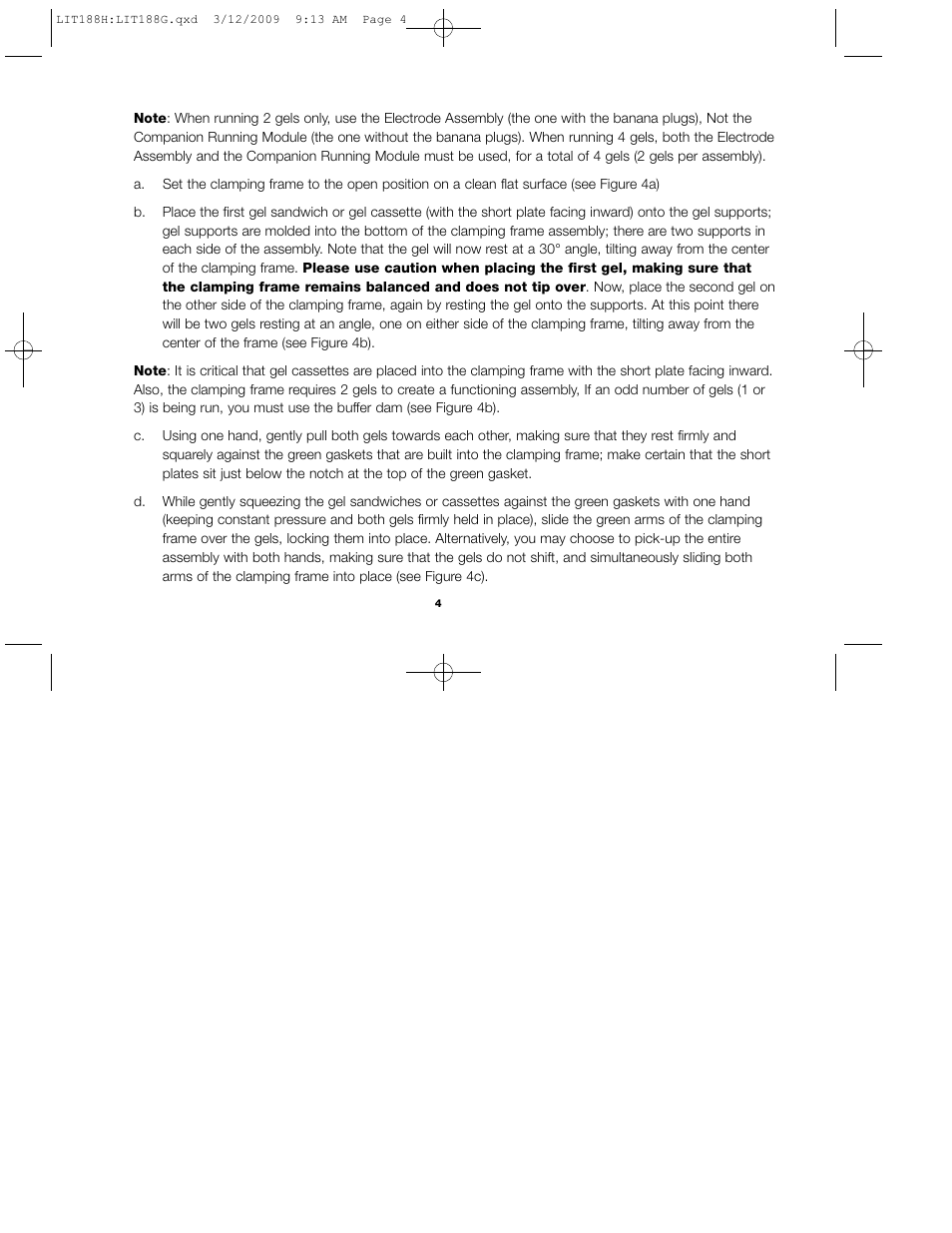 Bio-Rad Ready Gel Precast Gels for 2-D Electrophoresis User Manual | Page 9 / 46