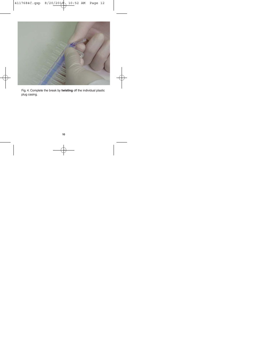 Bio-Rad Precision Plus Protein™ Standard Plugs User Manual | Page 12 / 16