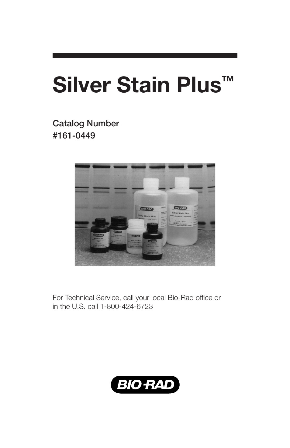 Bio-Rad Silver Stain Plus Kit User Manual | 20 pages