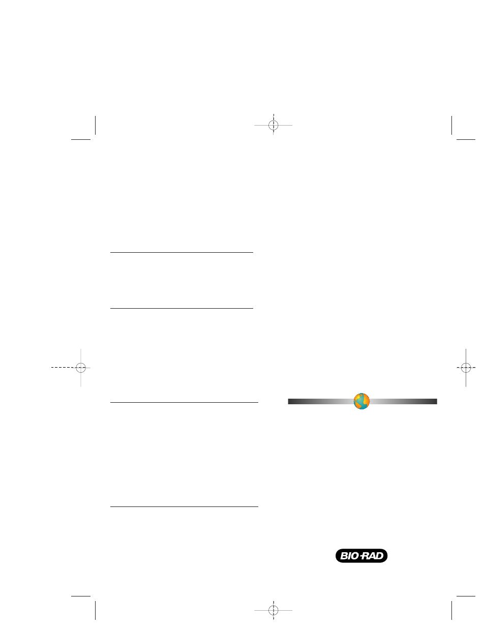 Bio-Rad Biotinylated Standards User Manual | 3 pages