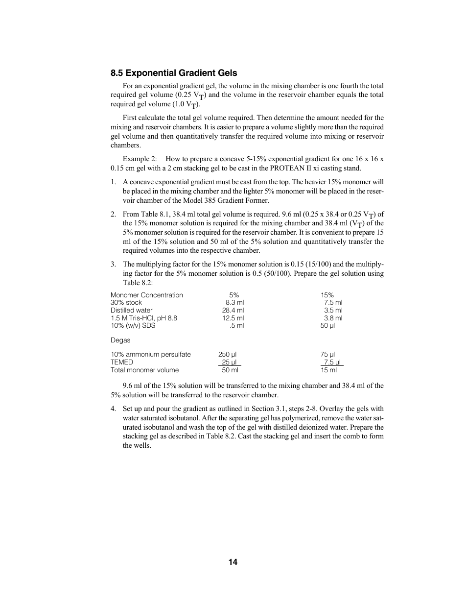 Bio-Rad PROTEAN® Plus Hinged Spacer Plates and Combs User Manual | Page 16 / 21