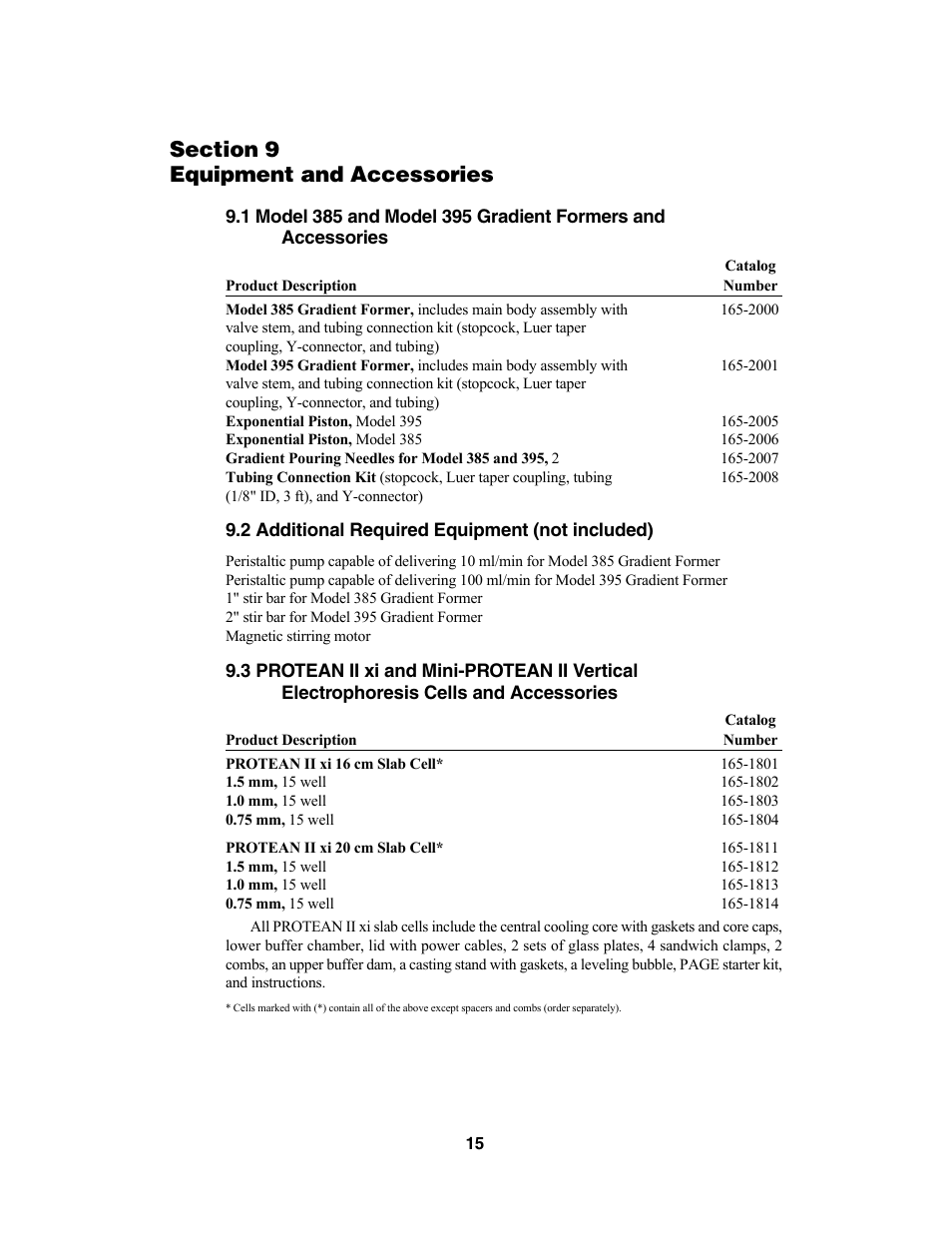 Bio-Rad PROTEAN® Plus Hinged Spacer Plates and Combs User Manual | Page 17 / 21