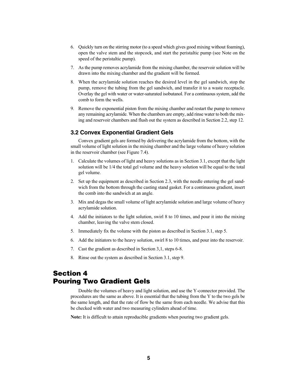 Bio-Rad PROTEAN® Plus Hinged Spacer Plates and Combs User Manual | Page 7 / 21