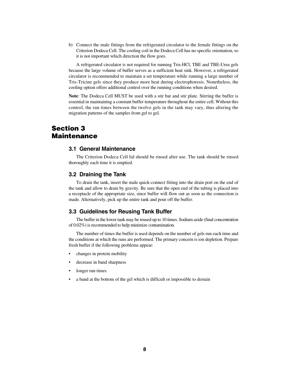 Bio-Rad Criterion Dodeca Cell User Manual | Page 10 / 14