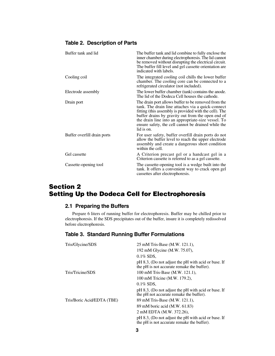 Bio-Rad Criterion Dodeca Cell User Manual | Page 5 / 14