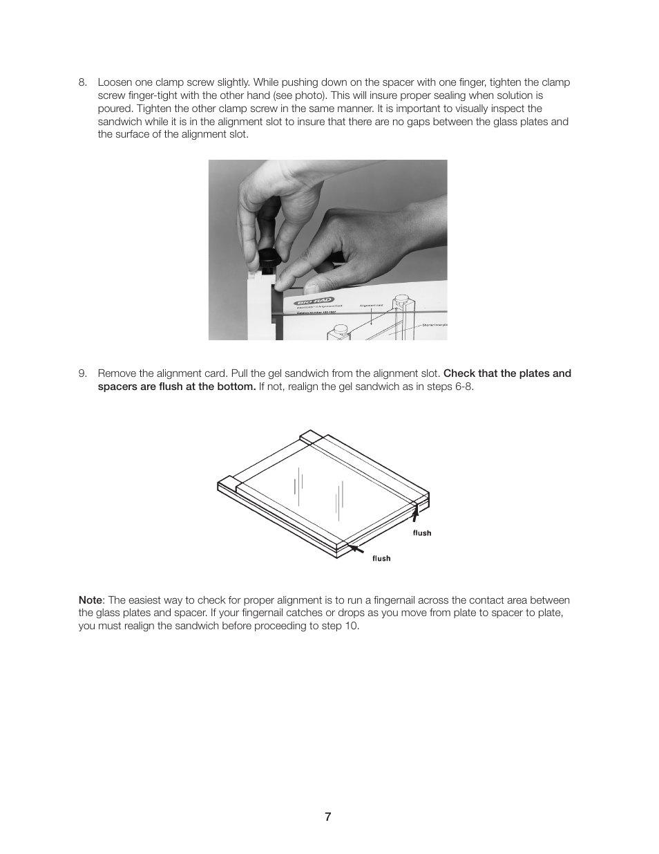 Bio-Rad PROTEAN II XL Cell User Manual | Page 13 / 52