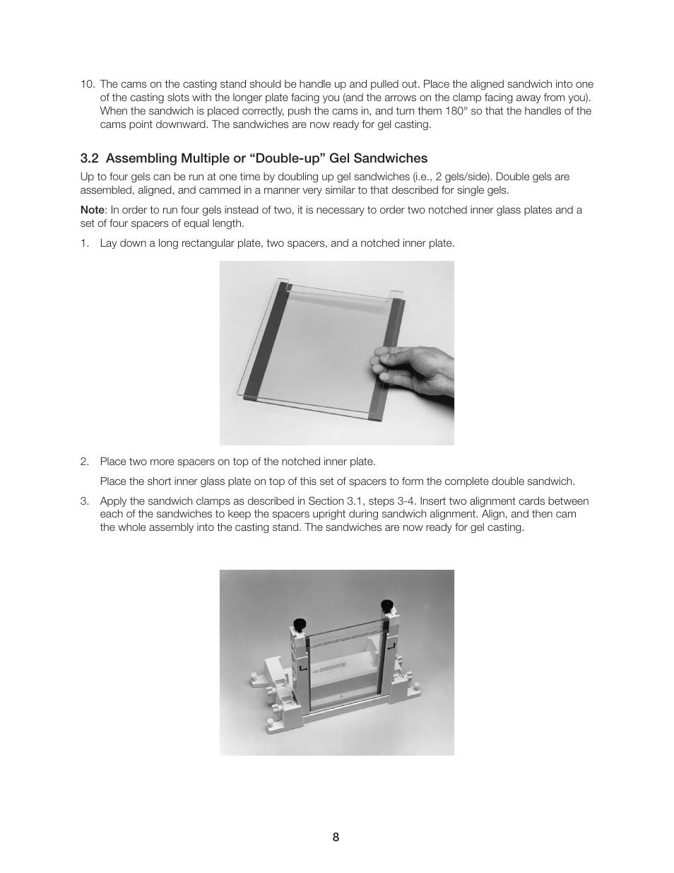 Bio-Rad PROTEAN II XL Cell User Manual | Page 14 / 52