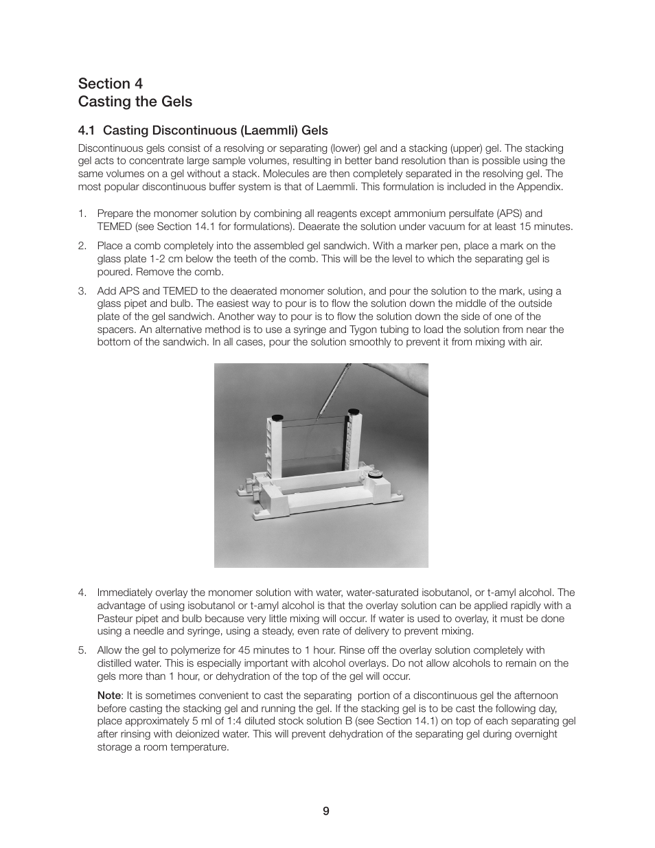 Bio-Rad PROTEAN II XL Cell User Manual | Page 15 / 52