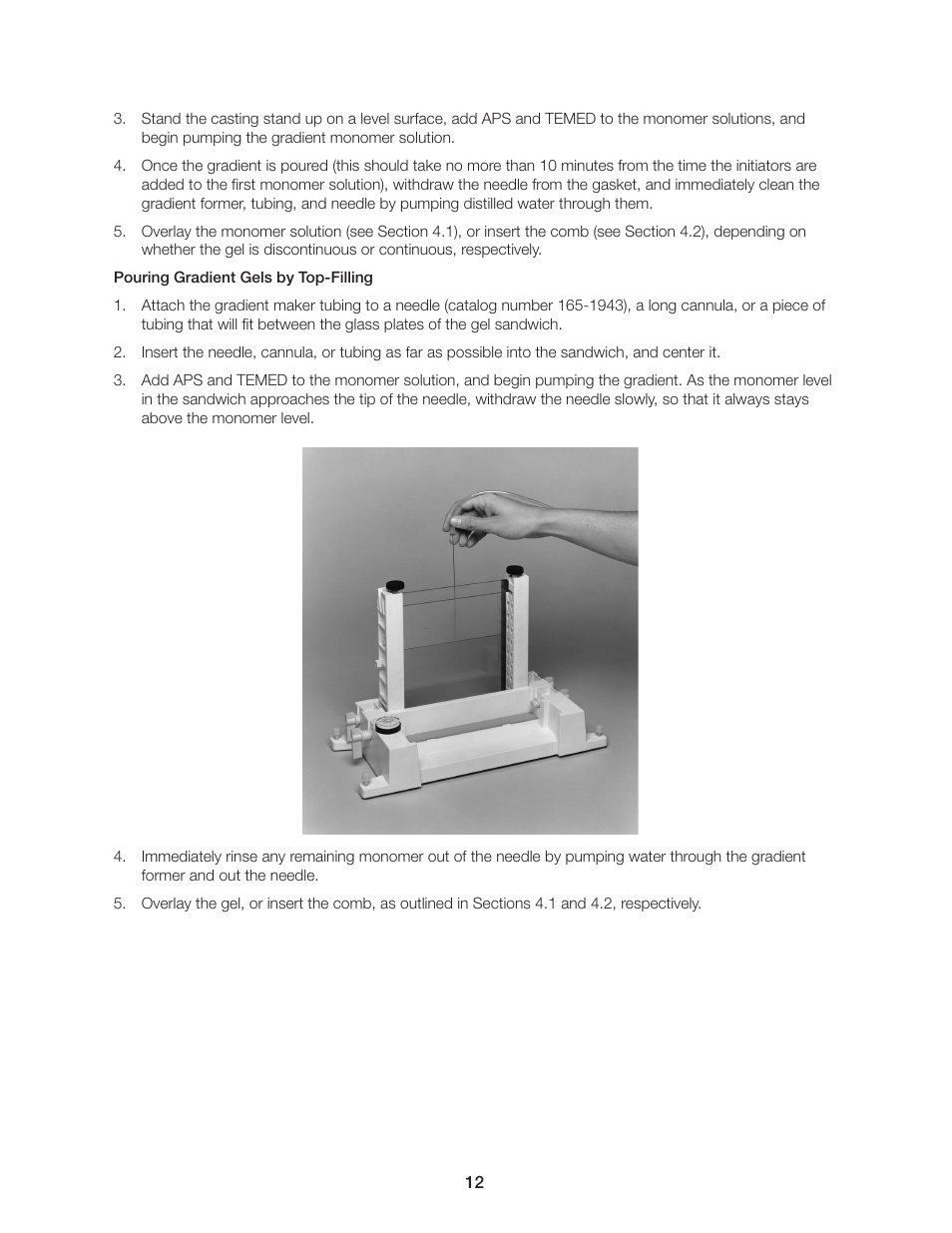 Bio-Rad PROTEAN II XL Cell User Manual | Page 18 / 52