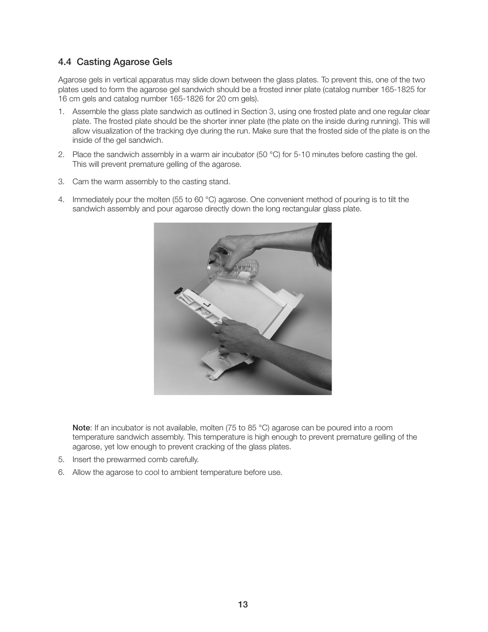 Bio-Rad PROTEAN II XL Cell User Manual | Page 19 / 52