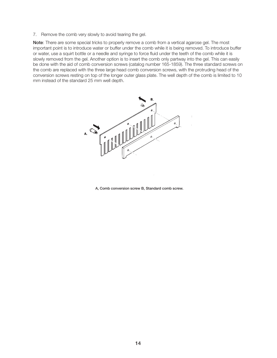 Bio-Rad PROTEAN II XL Cell User Manual | Page 20 / 52