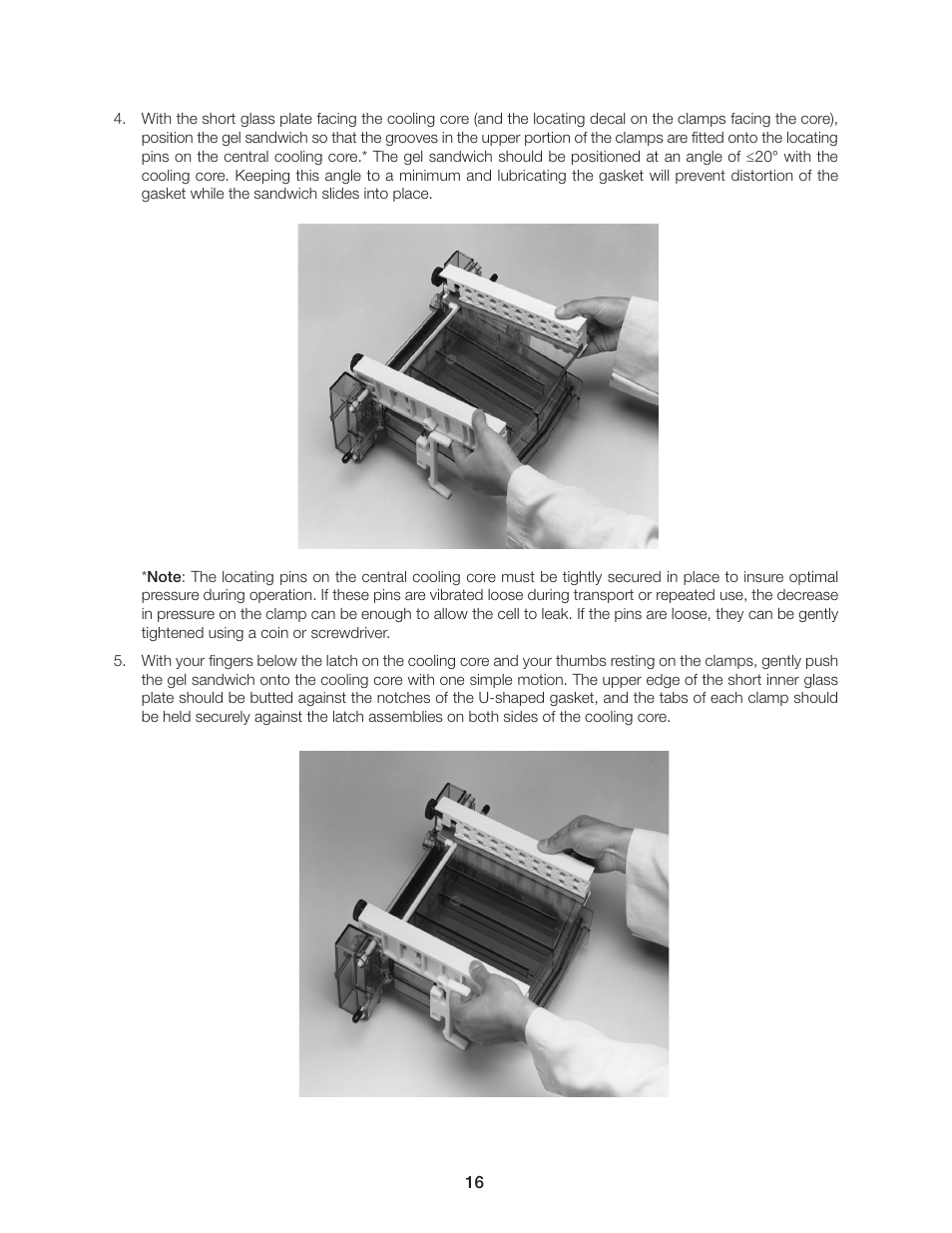 Bio-Rad PROTEAN II XL Cell User Manual | Page 22 / 52