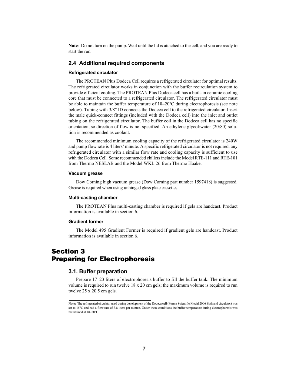 Bio-Rad PROTEAN Plus Dodeca Cell User Manual | Page 9 / 20