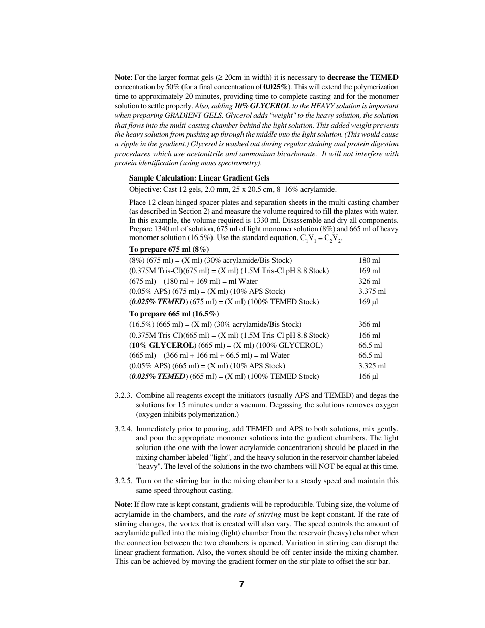 Bio-Rad PROTEAN Plus Multi-Casting Chamber User Manual | Page 9 / 13