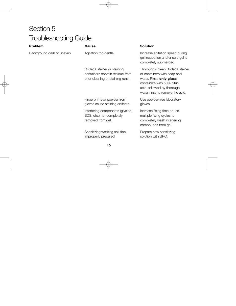 Bio-Rad Silver Stains User Manual | Page 12 / 16