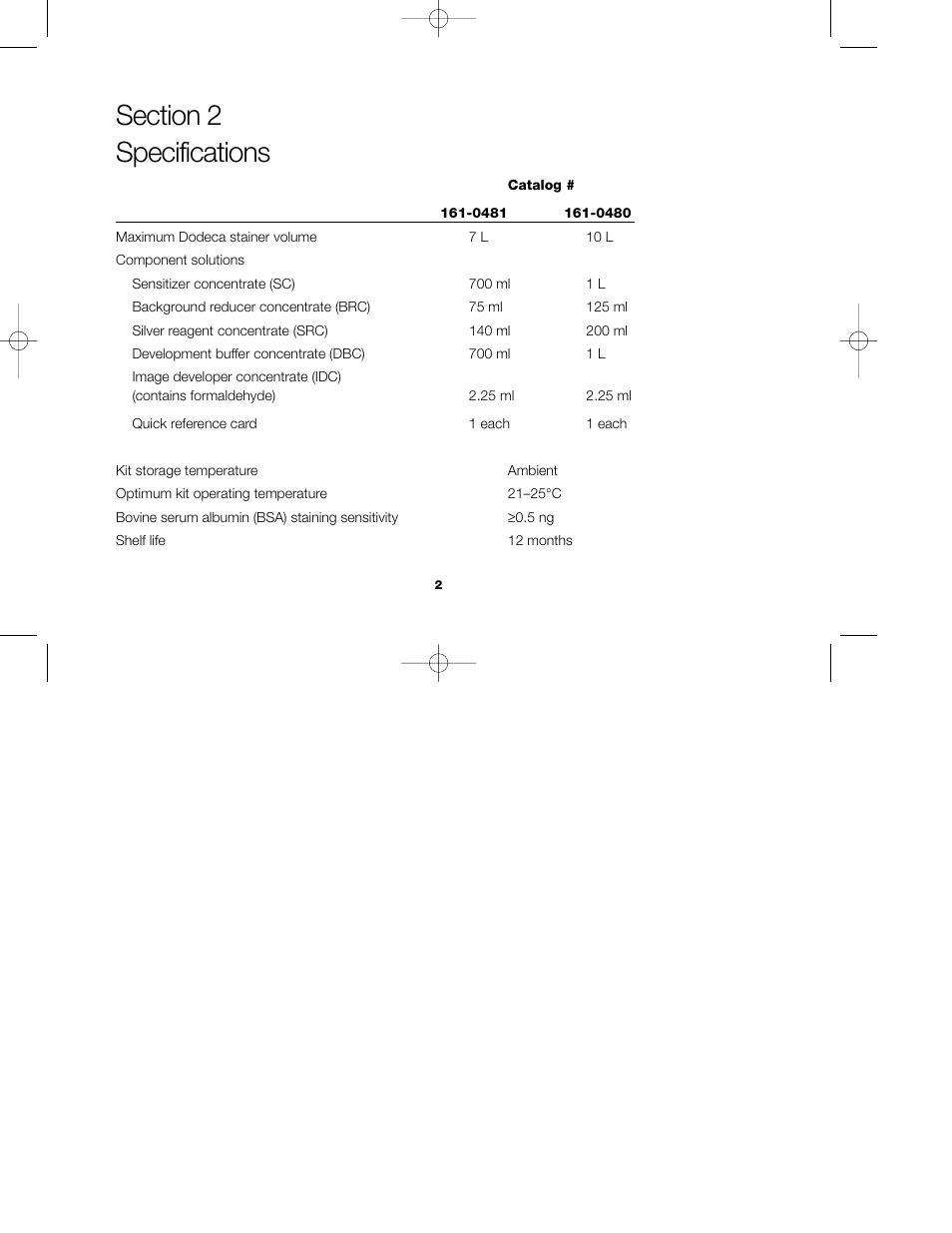 Bio-Rad Silver Stains User Manual | Page 4 / 16