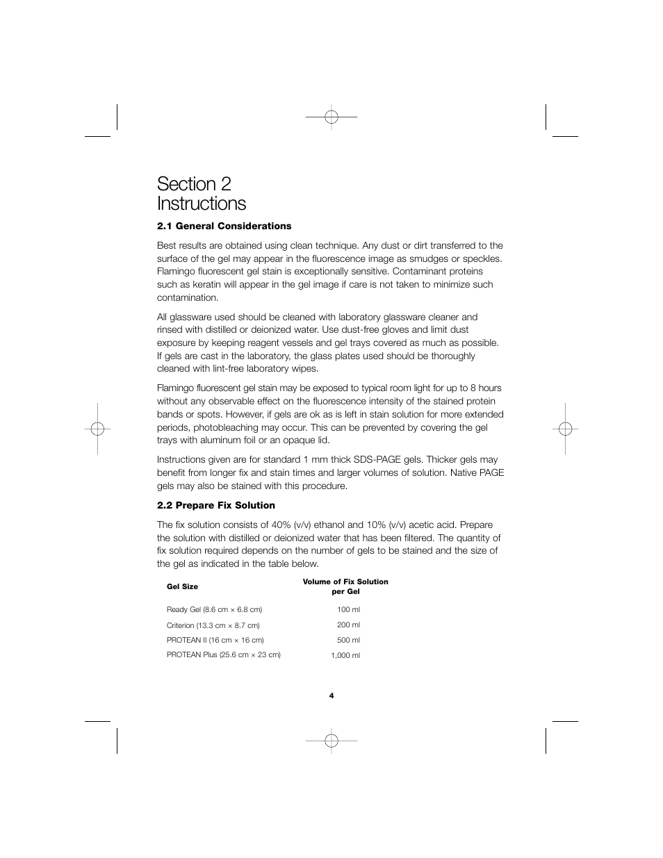 Bio-Rad Fluorescent Protein Stains User Manual | Page 6 / 15