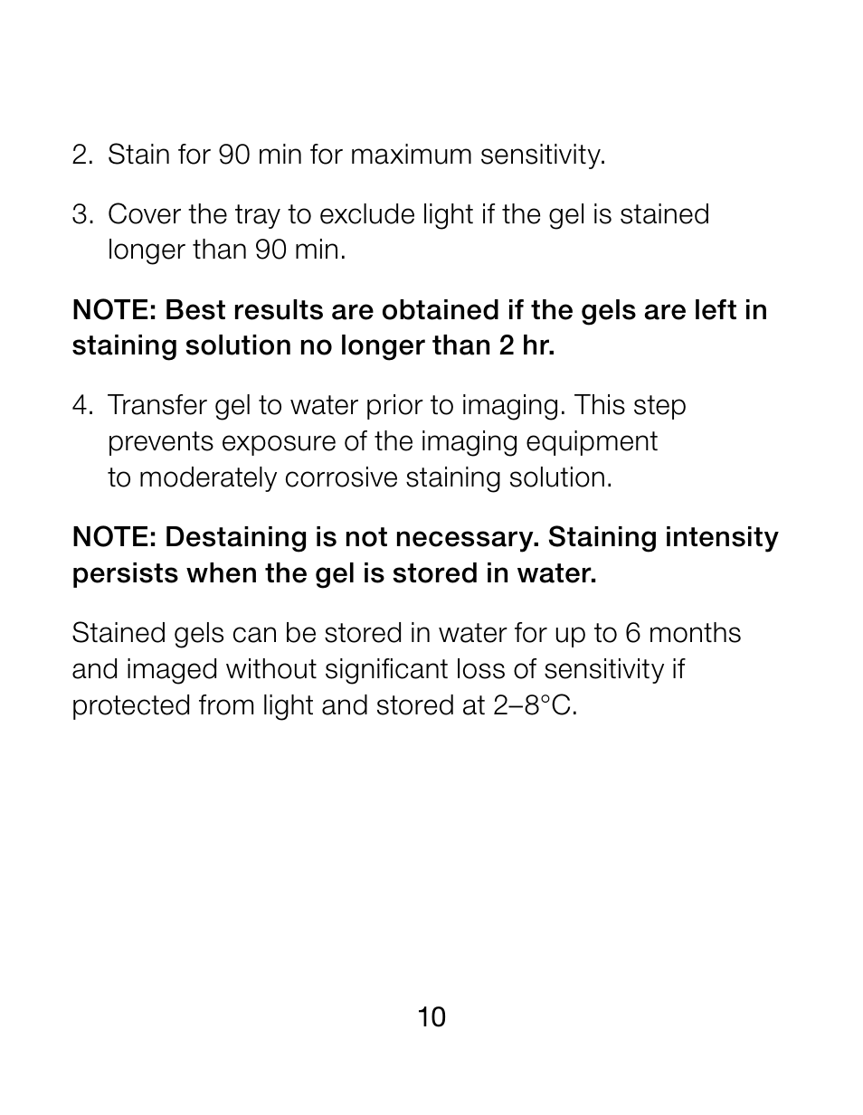 Bio-Rad 2-D Electrophoresis Workflow User Manual | Page 14 / 27