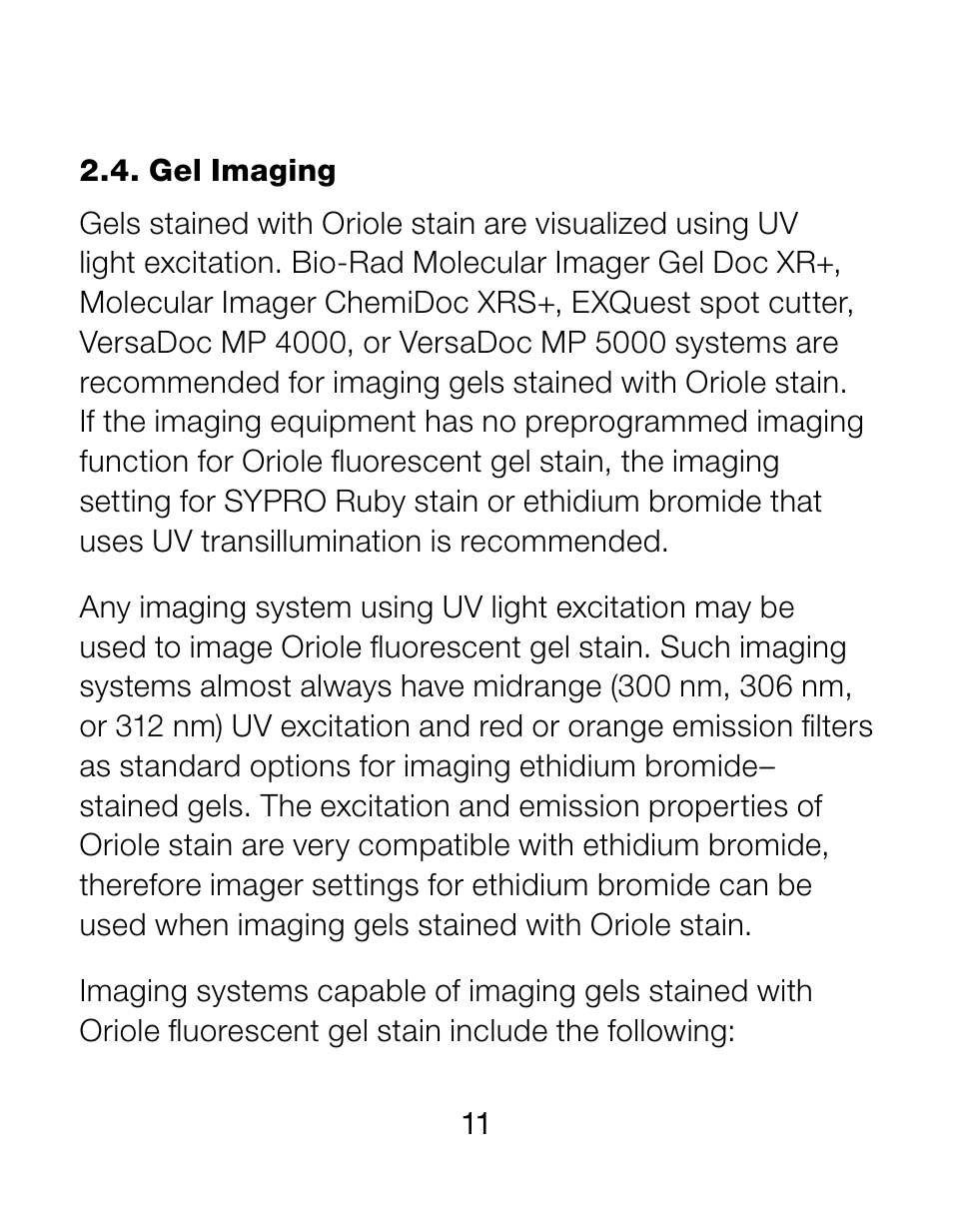 Bio-Rad 2-D Electrophoresis Workflow User Manual | Page 15 / 27