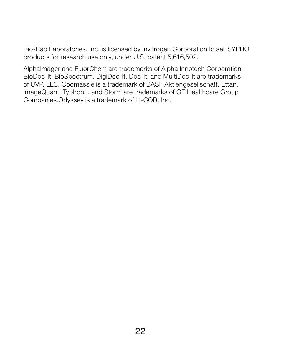 Bio-Rad 2-D Electrophoresis Workflow User Manual | Page 26 / 27