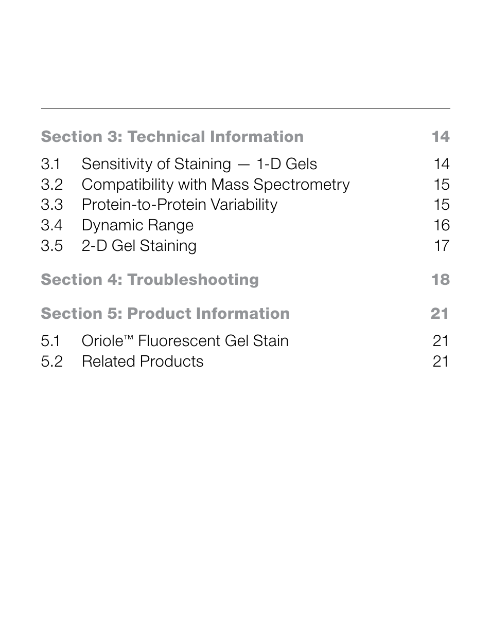 Bio-Rad 2-D Electrophoresis Workflow User Manual | Page 3 / 27