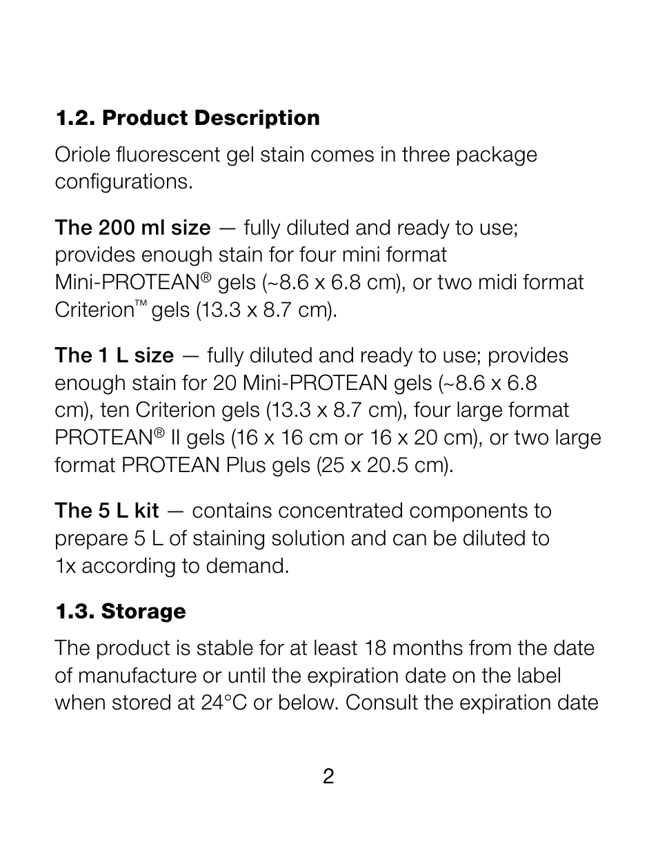 Bio-Rad 2-D Electrophoresis Workflow User Manual | Page 6 / 27