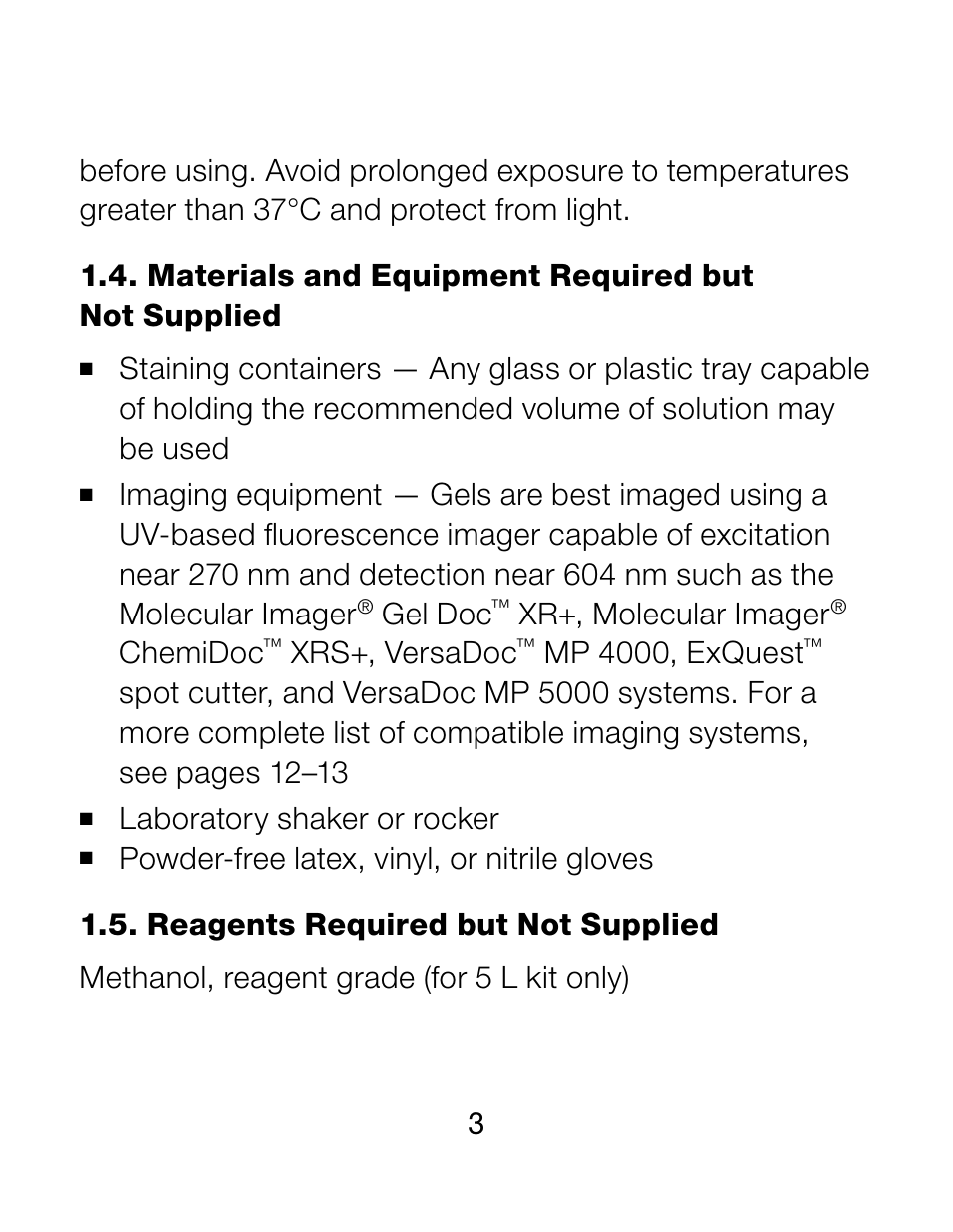 Bio-Rad 2-D Electrophoresis Workflow User Manual | Page 7 / 27