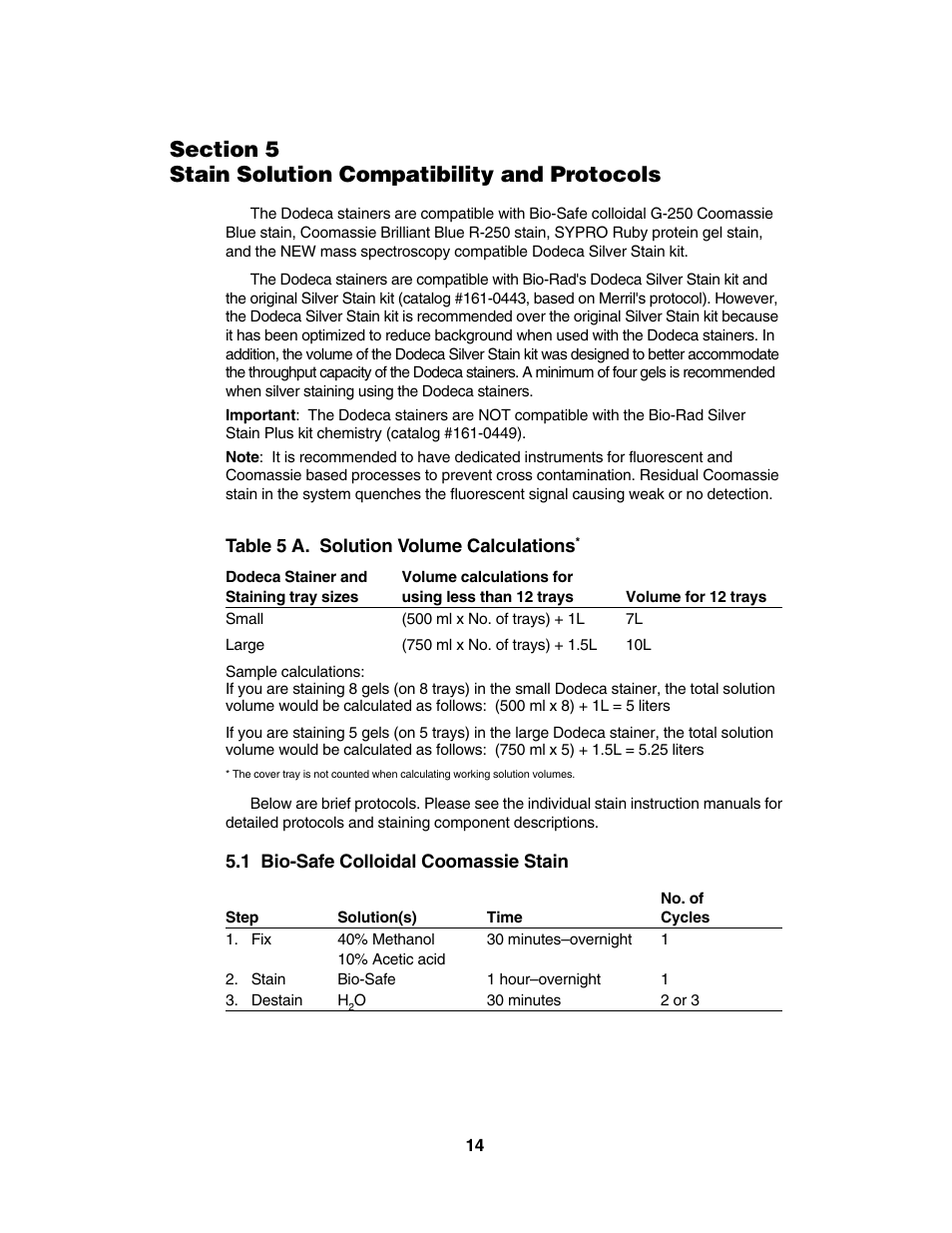Bio-Rad High-Throughput Dodeca™ Gel Stainers User Manual | Page 17 / 26