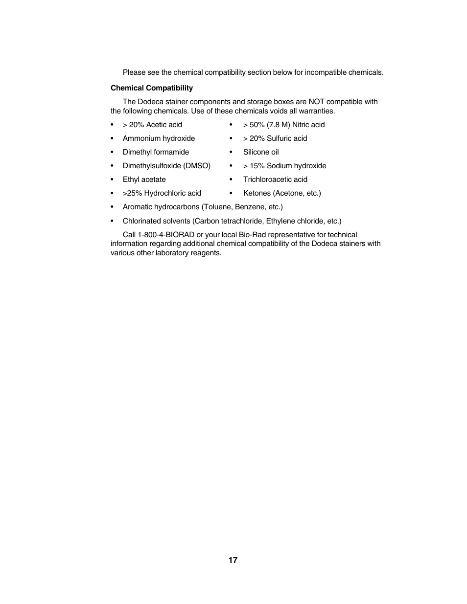 Bio-Rad High-Throughput Dodeca™ Gel Stainers User Manual | Page 20 / 26