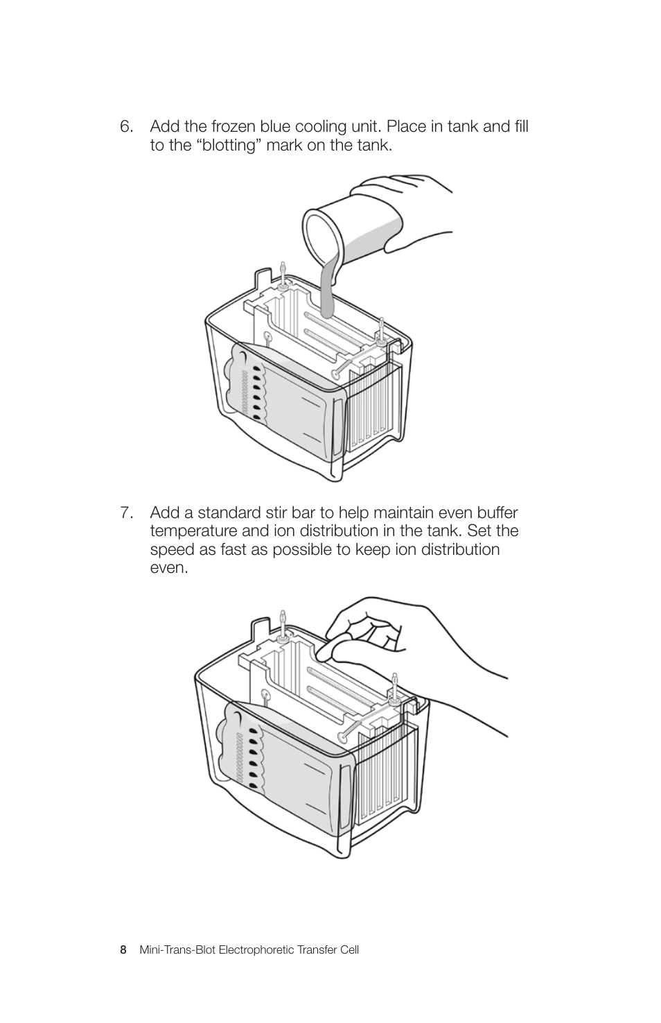 Bio-Rad Mini Trans-Blot® Cell User Manual | Page 14 / 40