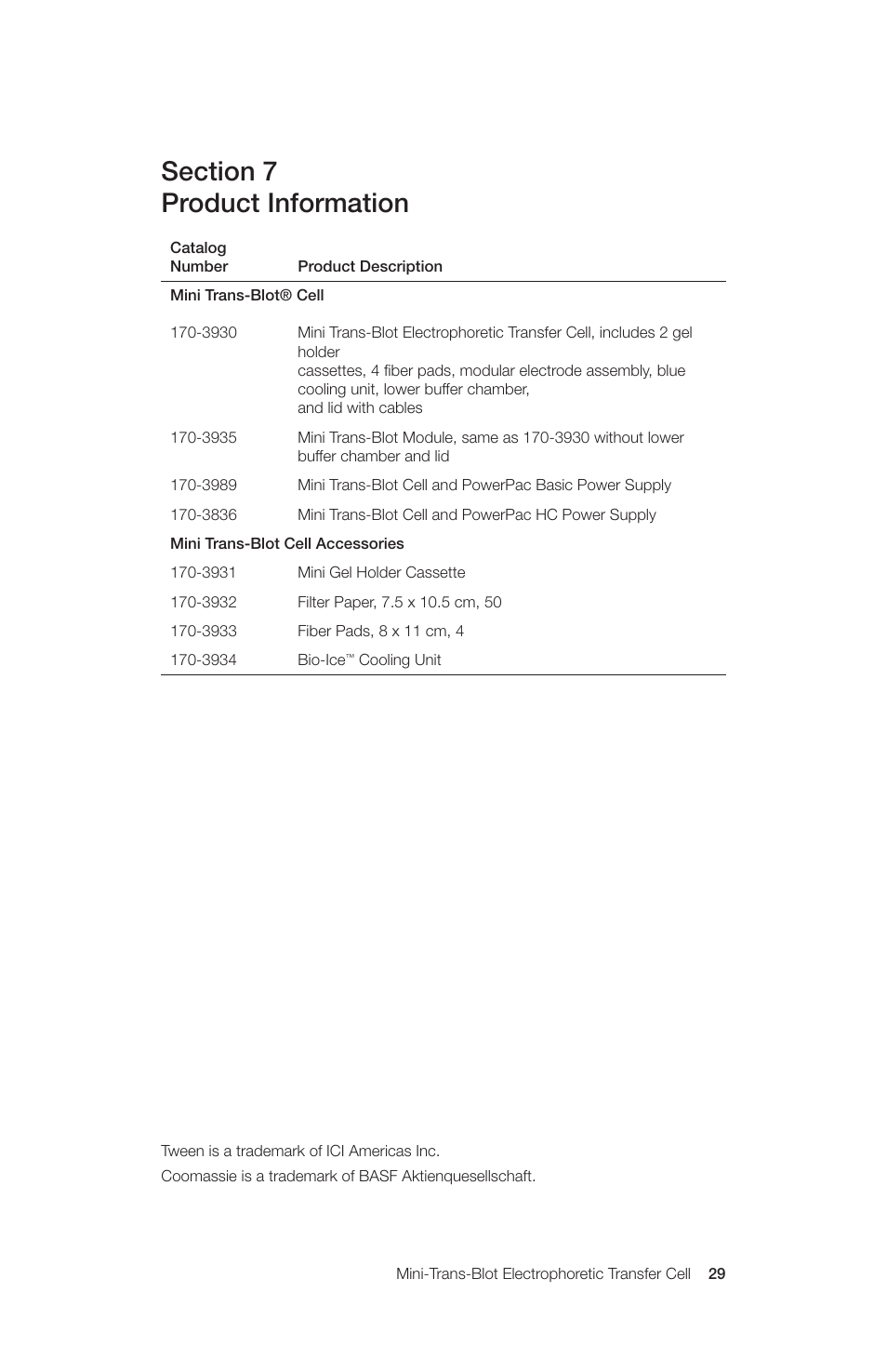 Bio-Rad Mini Trans-Blot® Cell User Manual | Page 35 / 40
