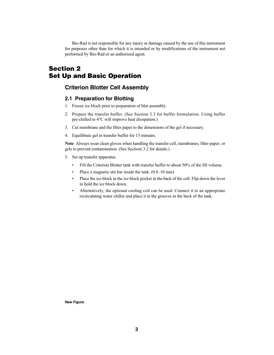 Criterion blotter cell assembly | Bio-Rad Criterion™ Blotter User Manual | Page 5 / 22
