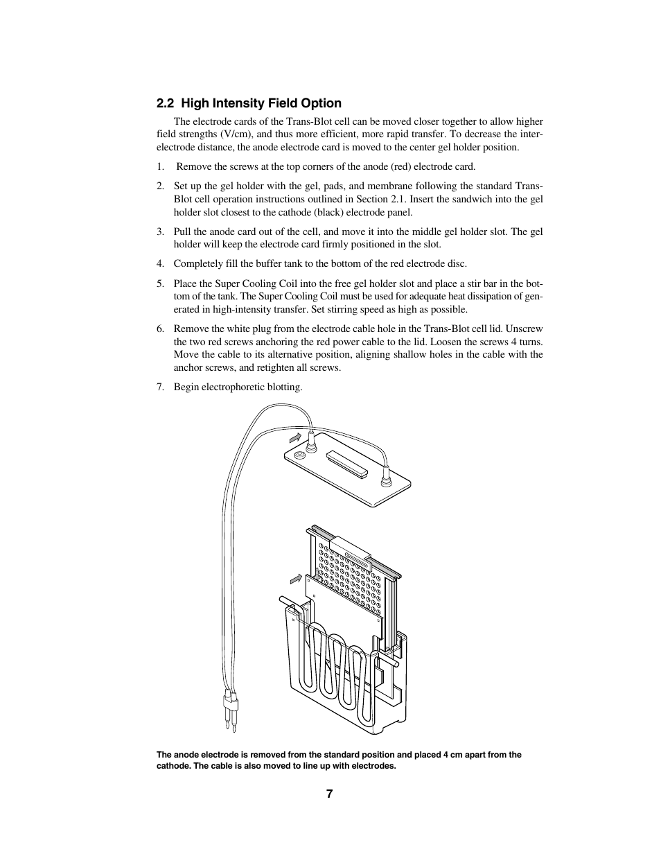 Bio-Rad Trans-Blot® Cell User Manual | Page 10 / 27