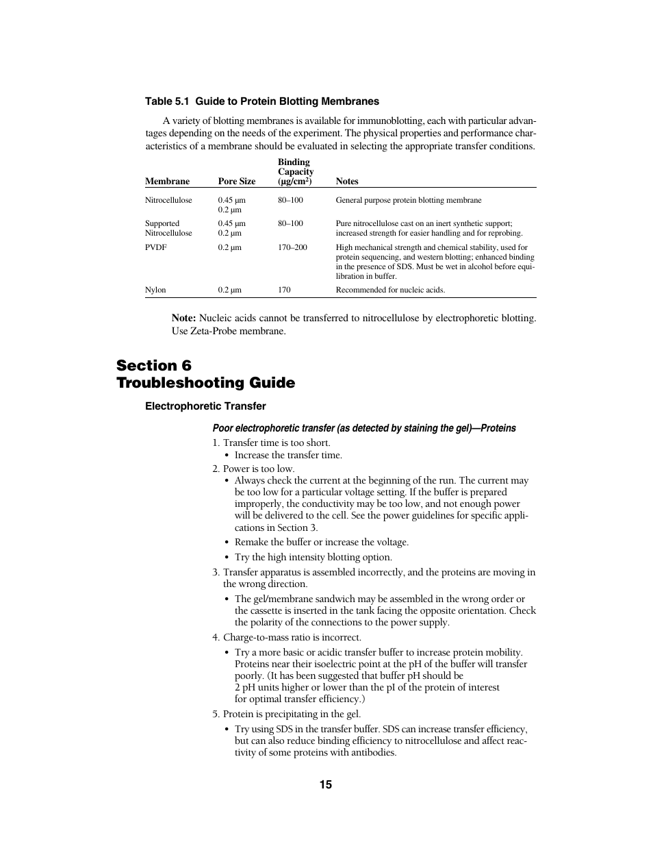 Bio-Rad Trans-Blot® Cell User Manual | Page 18 / 27