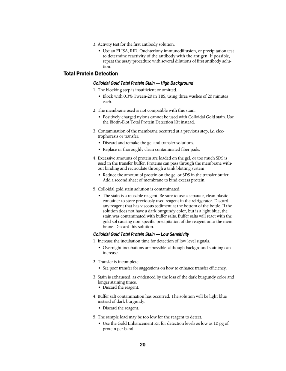 Bio-Rad Trans-Blot® Cell User Manual | Page 23 / 27