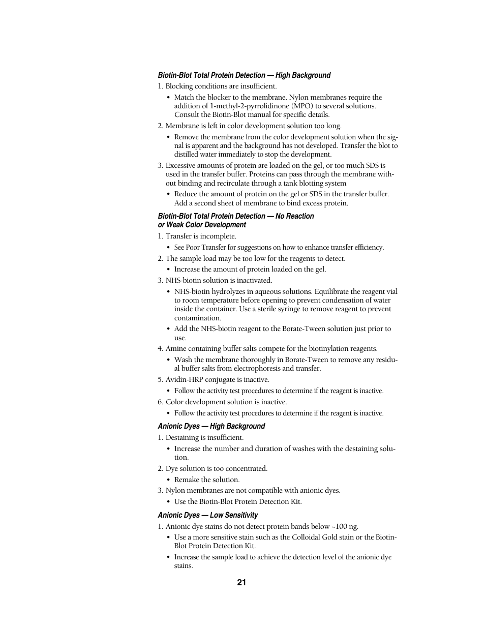 Bio-Rad Trans-Blot® Cell User Manual | Page 24 / 27