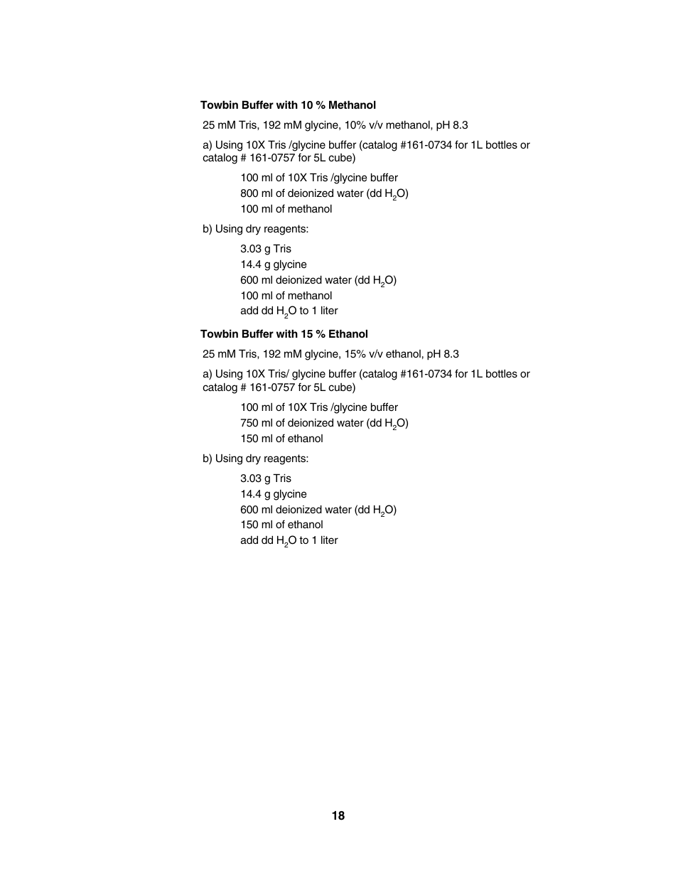 Bio-Rad Trans-Blot® Plus Cell User Manual | Page 20 / 34