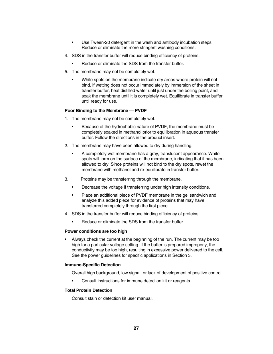 Bio-Rad Trans-Blot® Plus Cell User Manual | Page 29 / 34