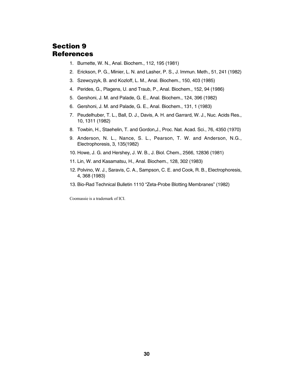 Bio-Rad Trans-Blot® Plus Cell User Manual | Page 32 / 34